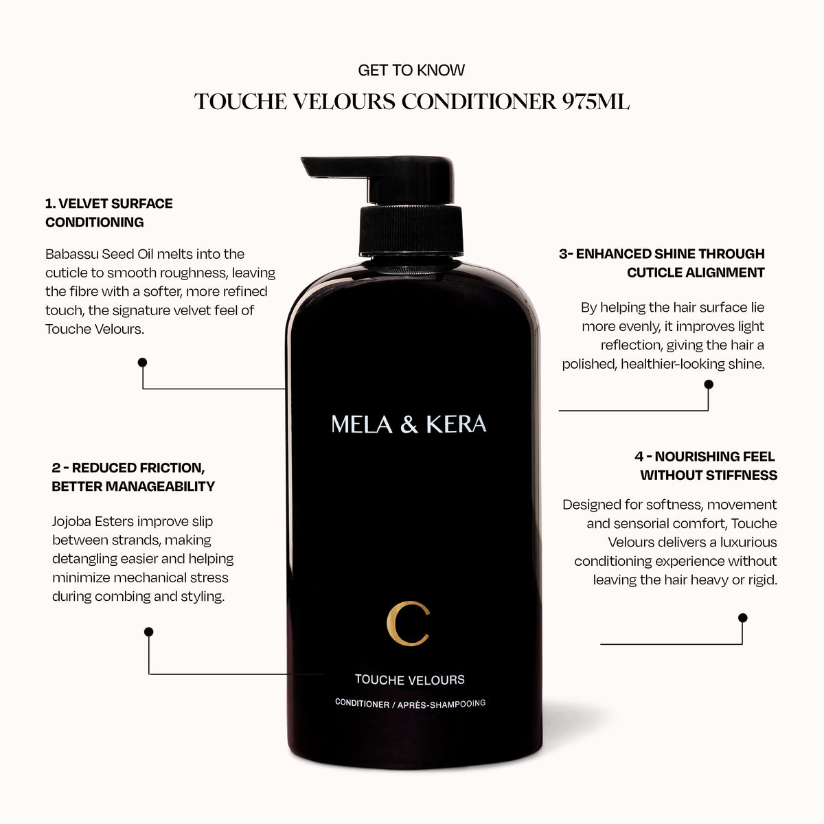 Touche Velours Conditioner (975ml)